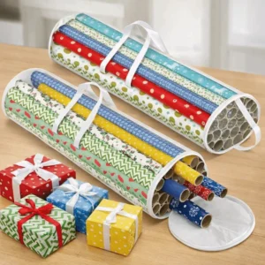 Transparent Wrapping Paper Storage Bag Under Bed Storage